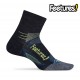 Feetures Elite Merino+ Ultralight Quarter, charcoal/lime