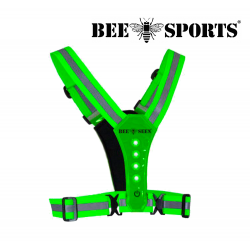 Bee sport Led Harness USB, Ligthgreen