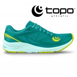 Topo Athletics Zephyr Womens, teal/lime
