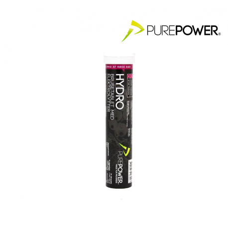 PurePower Electrolyte tabs, røde bær