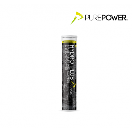 PurePower Electrolyte tabs, koffein citrus