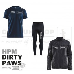 Pakke 1 Jakke-Tee-Tight, Women - HPM Dirty Paws