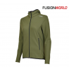Fusion C3+ Recharge Hoodie Women, green