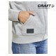 Craft Core Zip Hood Woman, grey melange