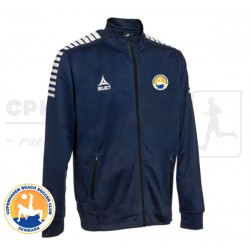 Select Monaco Zip Jacket, navy - Cph Beach Soccer Club