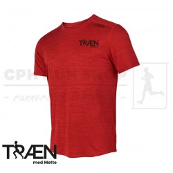 Fusion C3 Tshirt Men, red - Træn med Mette