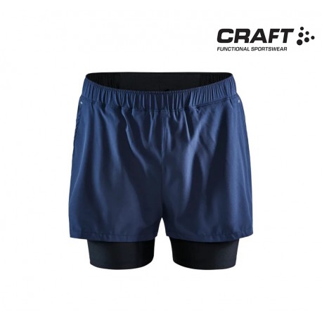 Craft ADV Essence 2-in-1 Stretch Shorts Men, blaze