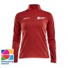 Progress Halfzip LS W, rød - Bueskydning Danmark