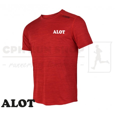 Fusion C3 T-shirt Men, red - ALOT