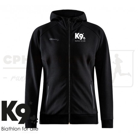 Craft Core Soul Full Zip Hood, Women - K9 Biathlon