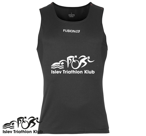 Fusion C3 Singlet Men, sort - Islev Tri