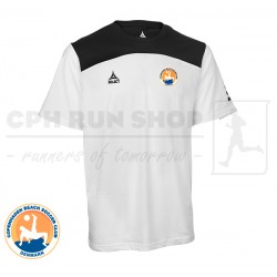 Select Oxford T-shirt, white/black - Cph Beach Soccer Club