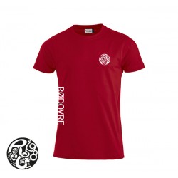 Clique Premium T-shirt, Men - Rød - Rødovre Gymnasium