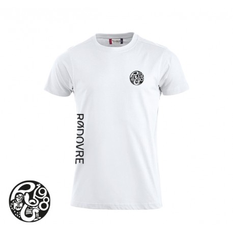 Clique Premium T-shirt, Men - Hvid - Rødovre Gymnasium