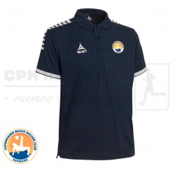 Select Monaco Technical Polo, navy - Cph Beach Soccer Club