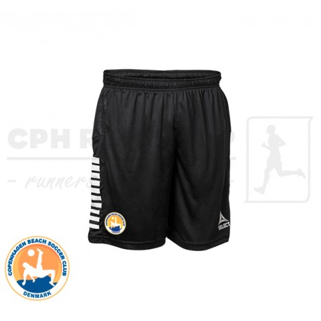 Select Spain Player Shorts, black - Cph Beach Soccer Club