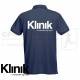 Clique Stretch Premium Polo Men, navy - Klinik