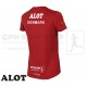Fusion C3 T-shirt Women DK, red - ALOT