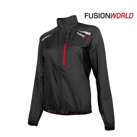 Fusion S100 Run Jacket Woman, black