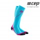 CEP Run Sock 2.0 Woman, hawaii blue/pink