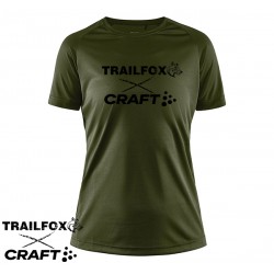Core Unify Training Tee Rift Green, Woman - Trailfox