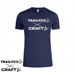 Basic Active-T Junior Navy, Unisex - Trailfox