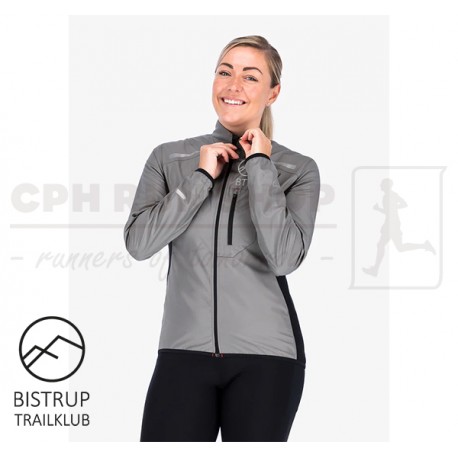 Fusion S1 Run Jacket Woman, grey - Bistrup Trailklub