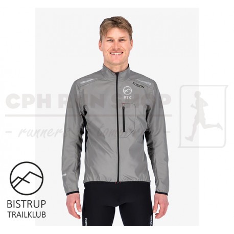 Fusion S1 Run Jacket Men, grey - Bistrup Trailklub