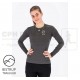 Fusion Merino 150 L/S Shirt Women, grey - Bistrup Trailklub