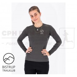 Fusion Merino 150 L/S Shirt Women, grey - Bistrup Trailklub