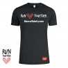 Basic Active-T Black, Unisex - Run Together