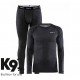 Craft Core Wool Merino Set Men, black melange - K9 Biathlon