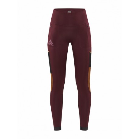 Craft PRO Trail Tights, Woman - punsch roots