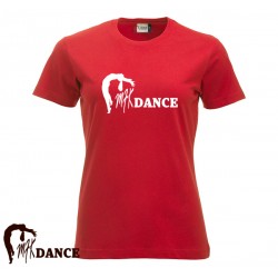 Clique New Classic-T Women, red - MFK Dance