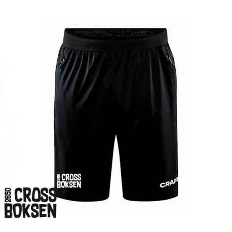 Craft Evolve Zip Pocket Shorts W, black - Crossboksen
