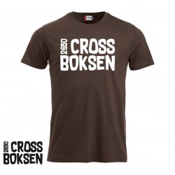Clique New Classic-T Men, dark mokka - Crossboksen