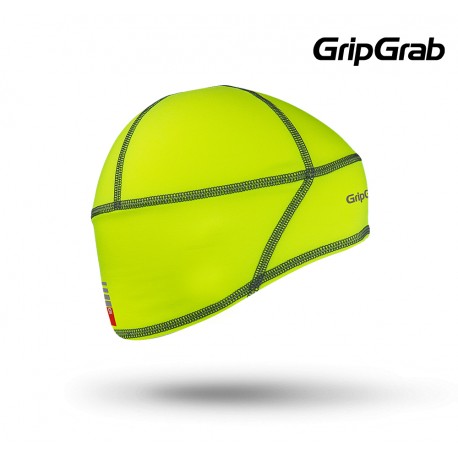 GripGrap Hi-Vis Skull Cap, fluo yellow