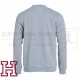 Clique Basic Roundneck - Grey - Herlev Rebels