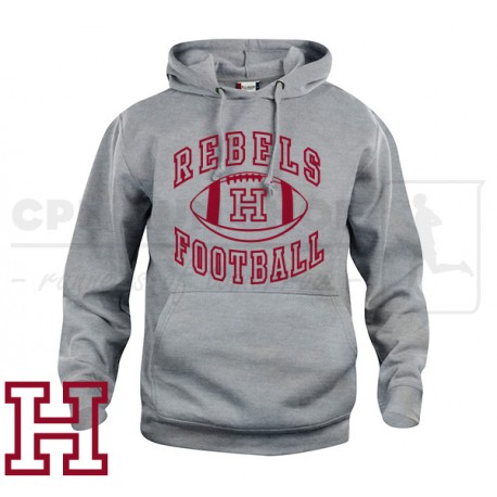 Clique Basic Hoody - Grey - Herlev Rebels