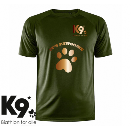 It's Pawsome - Craft Core Unify Training Tee Men, rift - K9 Biathlon