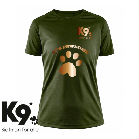 It's Pawsome - Craft Core Unify Training Tee Women, rift - K9 Biathlon