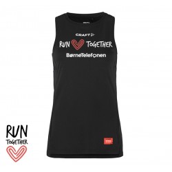 Rush 2.0 Singlet Black, Women - Run Together