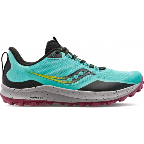 Saucony Peregrine 12 Woman cool mint acid comme - trailsko