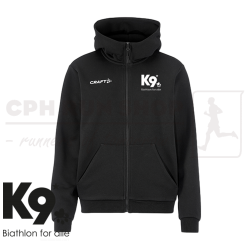 Craft Community 2.0 Logo FZ Hoodie W, Black - K9 Biathlon