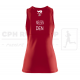 Rush Slim Singlet W - Rød - DOCRU EM & VM