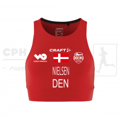Rush 2.0 Crop Top W - Rød - DOCRU EM & VM