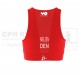Rush 2.0 Crop Top W - Rød - DOCRU EM & VM