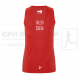 Rush 2.0 Singlet W - Rød - DOCRU EM & VM