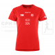 Rush 2.0 SS Tee W - Rød - DOCRU EM & VM