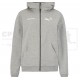 Craft Community 2.0 Logo FZ Hoodie Women- Grey Melange - Københavns Fridykkerklub